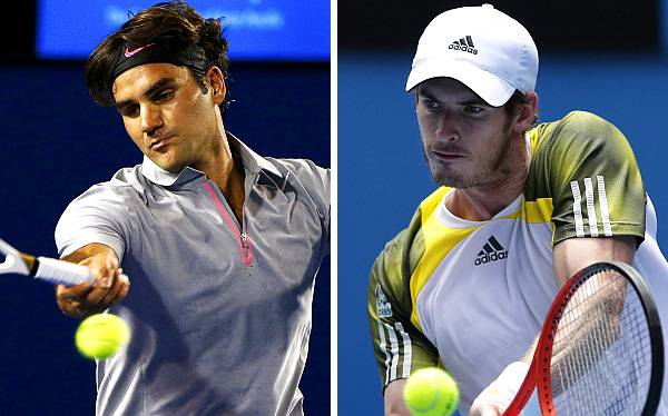 Federer y Murray intratables en el Abierto de Melbourne. Ambos clasificaron a cuartos de final.