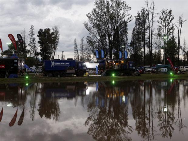 El Rally Dakar 2013 tuvo una octava etapa muy accidentada a causa de factores climáticos.