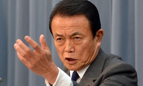 Taro Aso pierde los papeles (The Guardian)