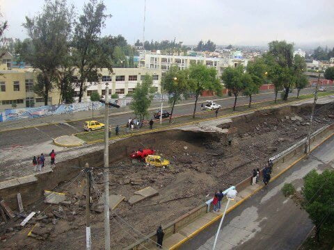 Desastre en Arequipa