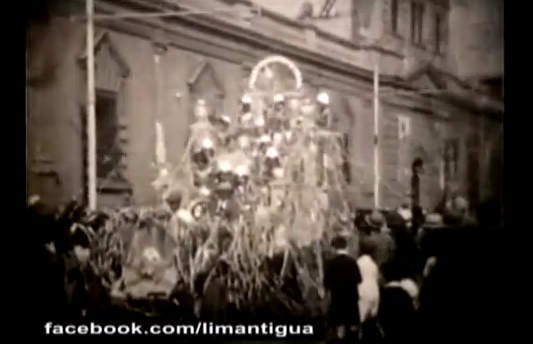 Carnavales en Lima en 1930 (Cortesía de Lima Antigua)