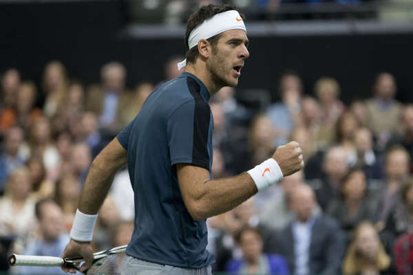 Del Potro podría celebrar su primer título del año en el ATP de Rotterdam.