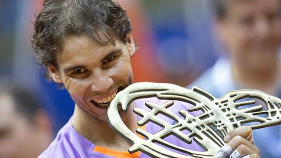 Rafael Nadal y un título con mucho significado. Campeonó en Sao Paolo luego de ocho meses.