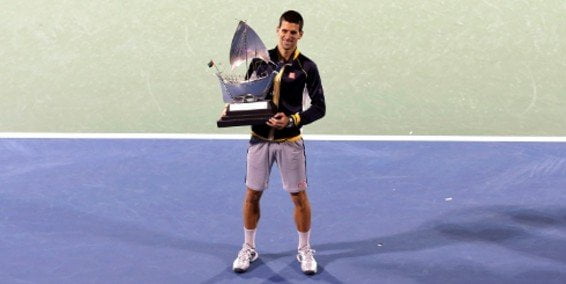 Novak Djokovic continúa imparable en el año al ganar el ATP 500 de Dubai, tras adjudicarse el Abierto de Australia.