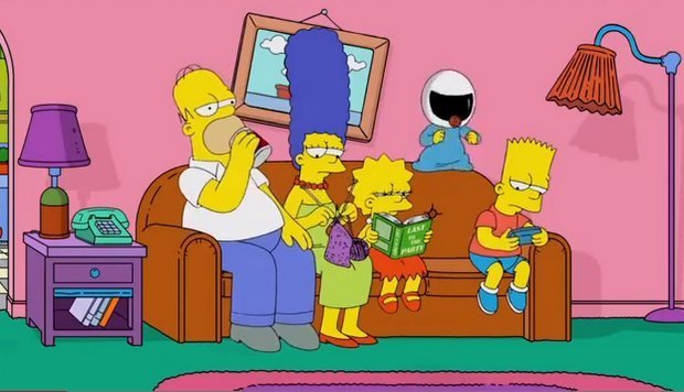 Los Simpson se unen a la fiebre del “Harlem Shake”