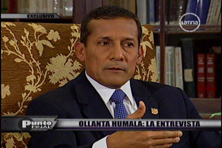 Humala: Petroperú sería accionista minoritario en posible compra de Repsol