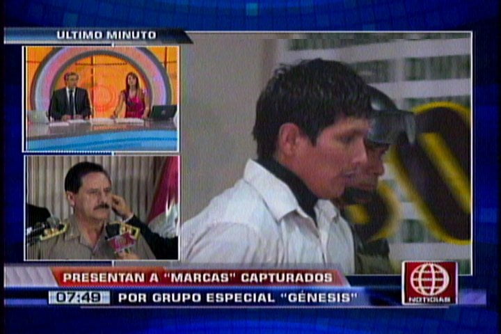 Grupo "Génesis" desbarata banda de marcas en San Miguel