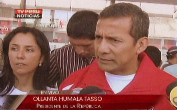 Ollanta Humala y Nadine Heredia