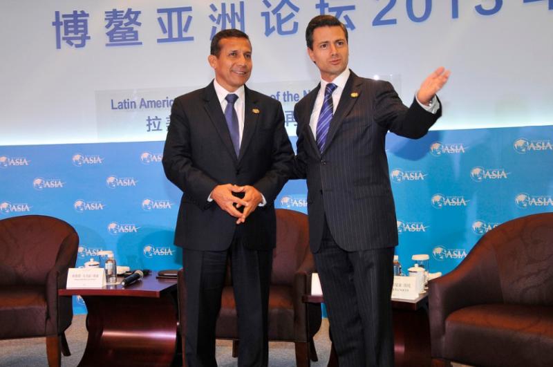 Ollanta Humala y Enrique Peña Nieto (Diario Correo)