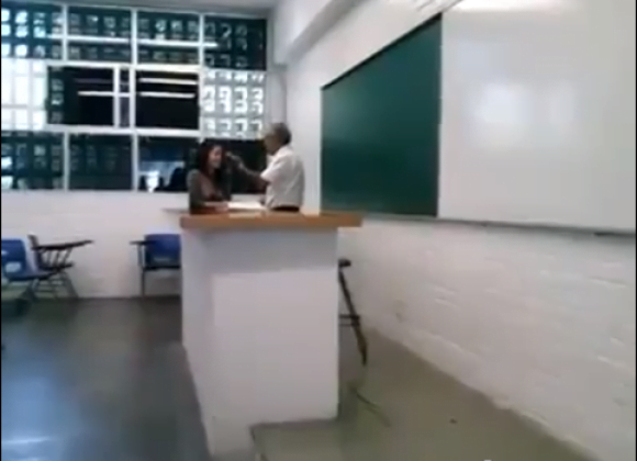 Video prueba acoso sexual de profesor contra alumna de secundaria