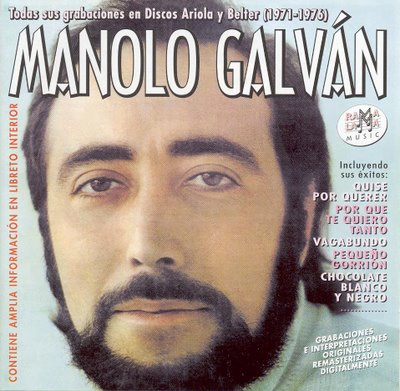 Cantante Manolo Galván falleció hoy a los 66 años