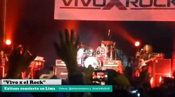 Vivo x el Rock: 15 mil almas asistieron a concierto (Video)