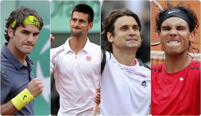 Los principales tenistas del cuadro masculino se clasificaron dentro de los 16 mejores del torneo Roland Garros 2013.