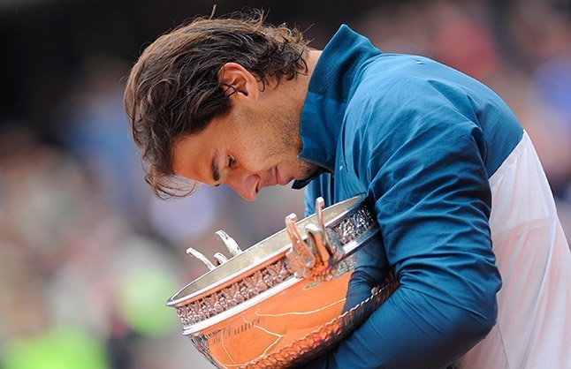 Rafael Nadal y algo que ya no es novedad. Se coronó campeón del torneo Roland Garros por octava vez en su carrera.