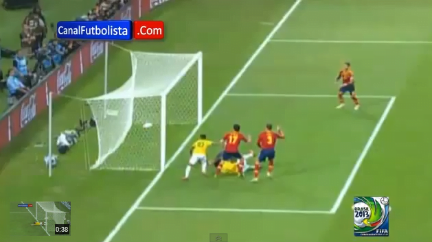 Brasil vs España: Vea los goles de Neymar y Fred por la Copa Confederaciones