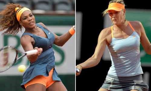 Serena Williams y Sharapova se enfrentarán en la final de Roland Garros.