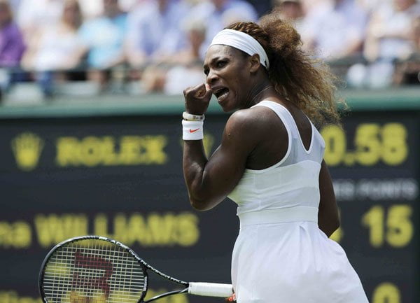 Serena Williams imparable en Wimbledon 2013.