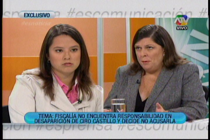 Rosario Ponce sobre Ciro Castillo padre: "Hay fines económicos en candidatura"