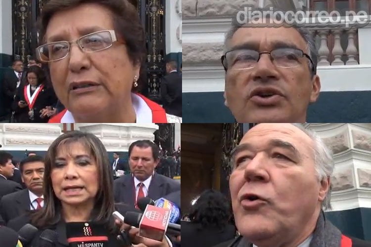 Congresistas: "Discurso de Humala fue desordenado, confuso y tibio"