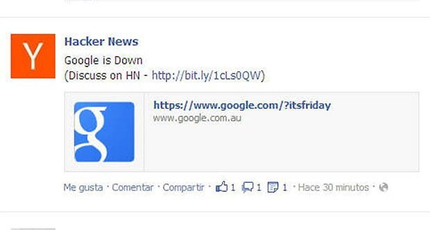 Google se cae en todo el mundo y usuarios protestan en redes sociales