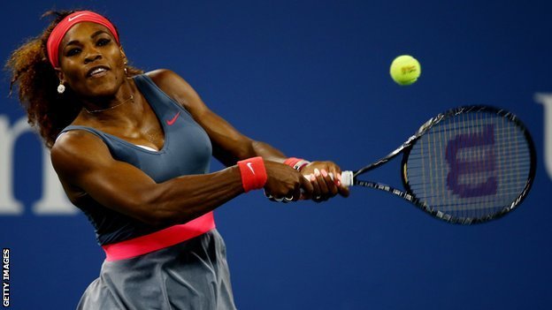 Serena Williams impuso su favoritismo y clasificó a octavos de final del US Open.