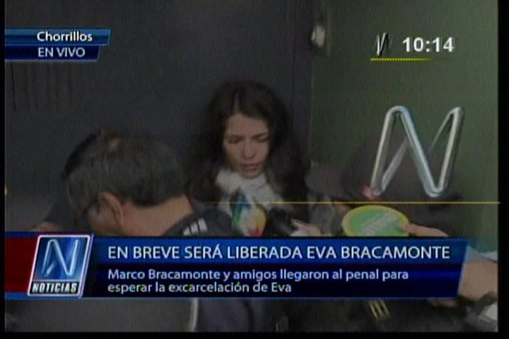 Eva Bracamonte sale libre tras permanecer en prisión 47 meses