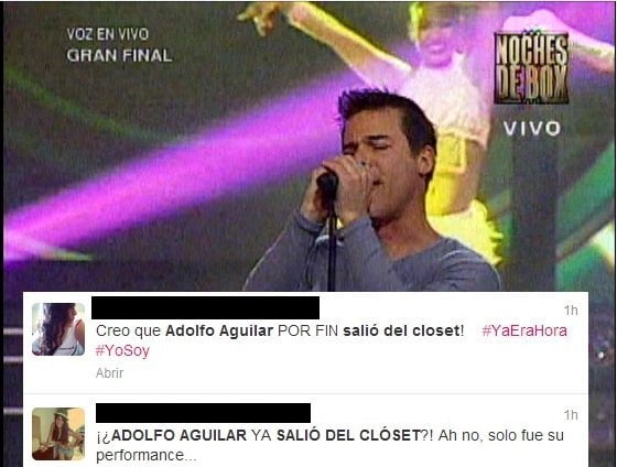 #FinalYoSoy: Cibernautas baten a Adolfo Aguilar por imitar a Ricky Martin