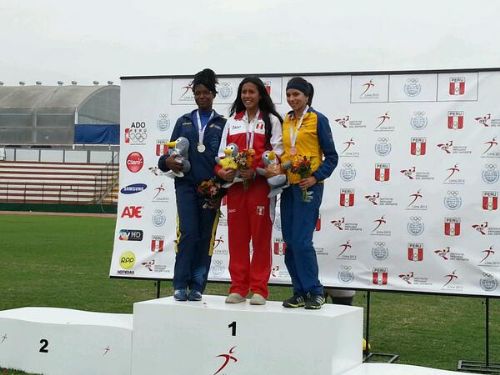 La atleta peruana Alexa Morey fue la mejor en salto de longitud.