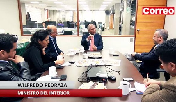 (Video) Ministro del Interior anuncia purga de policías corruptos