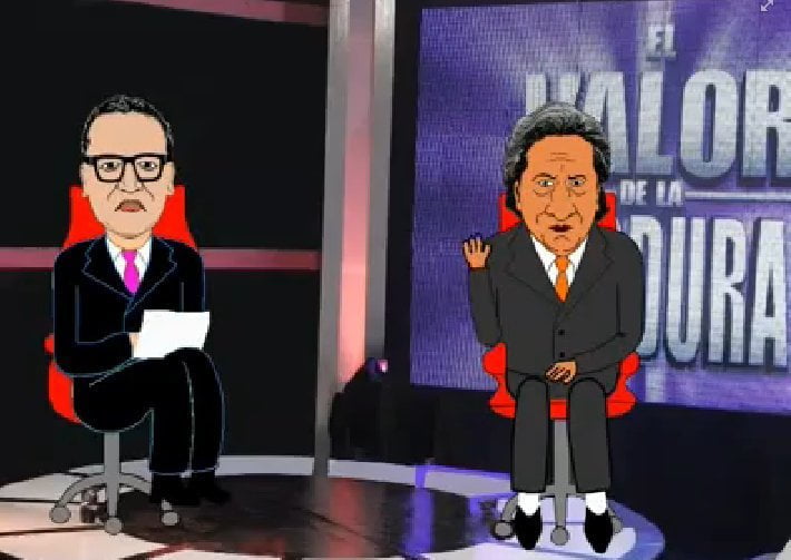 Alejandro Toledo en "El Valor de la Verdad" gracias a parodia animada