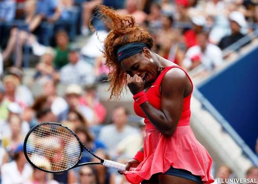 Serena Williams sigue sin conceder un set en el último Grand Slam del año.