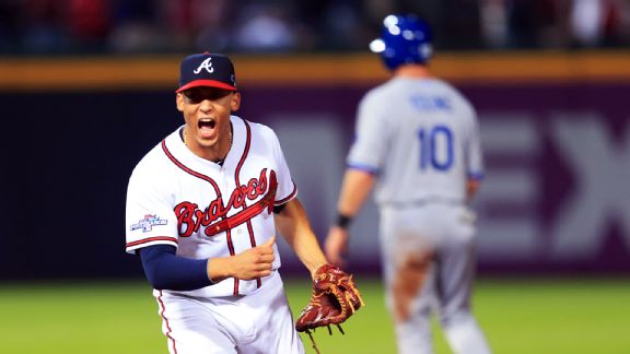 Los Bravos de Atlanta fueron efectivos capitalizando sus oportunidades para derrotar a los Dodgers.