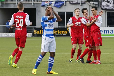 Sólo el AZ Alkmaar pudo lograr su objetivo de ganar y por ello comparte el liderazgo con Twente y Ajax.