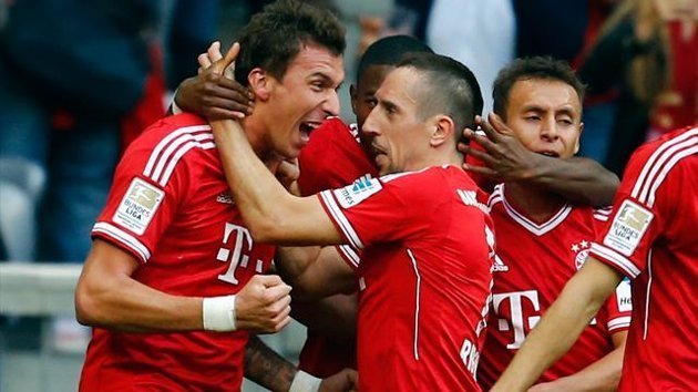 Bayern Munich se mantiene como líder de la Bundesliga.