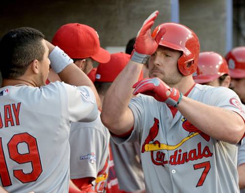 Los Cardenales de San Luis quedaron a un solo partido de la Serie Mundial.