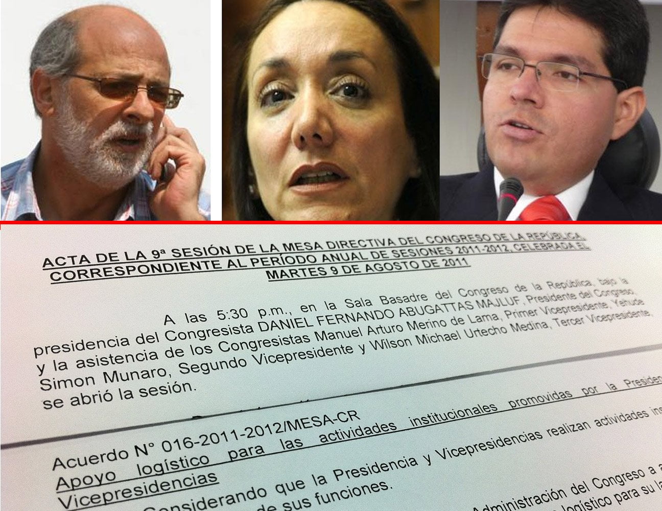 Denuncias contra Michael Urtecho, complican a Abugattás y ex Oficial Mayor