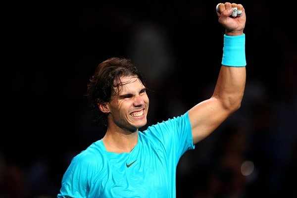 Rafael Nadal  se esforzó para derrotar al polaco Janowicz.