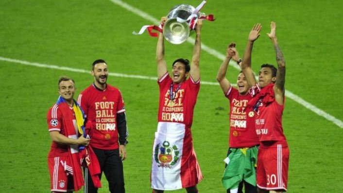 Claudio Pizarro espera alcanzar la gloria en el Mundial de Clubes 2013 con su club Bayern Munich.