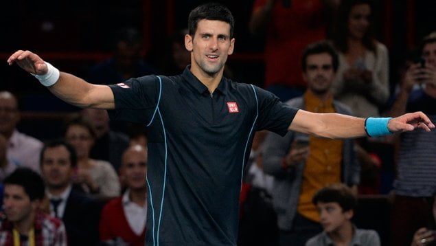 Novak Djokovic fue superior a Wawrinka y avanzó a semifinales.