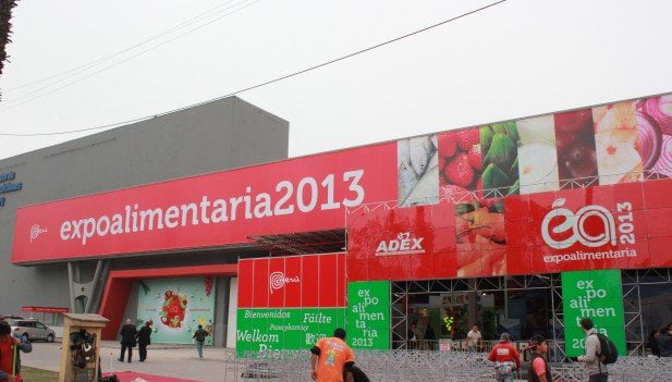 La oferta exportable lambayecana causó gran impresión a los empresarios internacionales en la Expoalimentaria 2013.