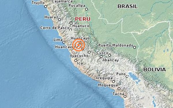 Sismo de 4.3 grados provoca alarma en la ciudad de Huancayo