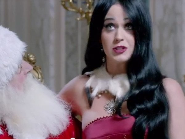 [VIDEO] Katy Perry pide a Papá Noel conocer Machu Picchu