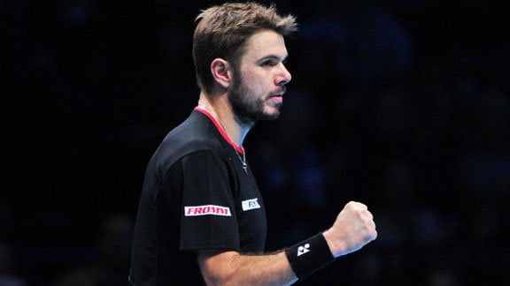 Wawrinka espera una ayuda de Nadal para clasificar a la siguiente fase de las Finales ATP.