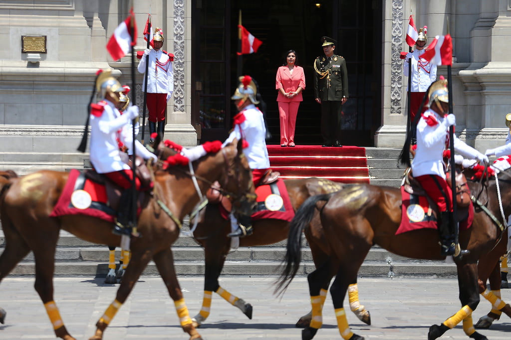 Ollanta Humala no participó en último Cambio de Guardia del 2013