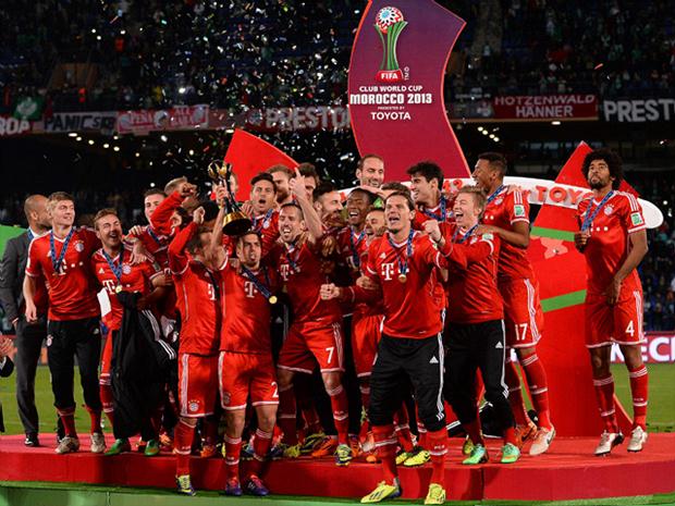 Bayern Munich de Alemania (con Claudio Pizarro) se consagró campeón mundial de clubes 2013.