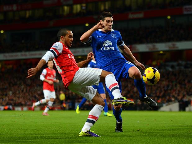 Arsenal y Everton igualaron en un partido donde los últimos 15 minutos fueron emocionantes.