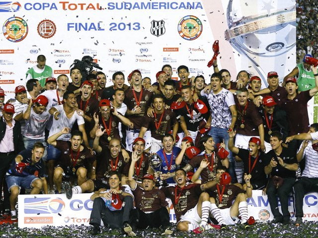 Lanús fue el mejor equipo de la Copa Sudamericana 2013.