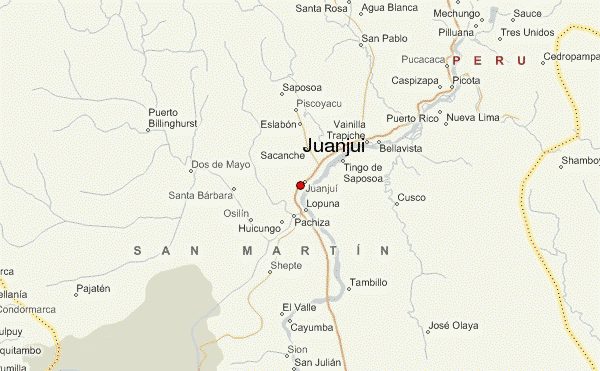 Sismo de 5.2 grados sacudió la ciudad de Juanjuí en San Martín