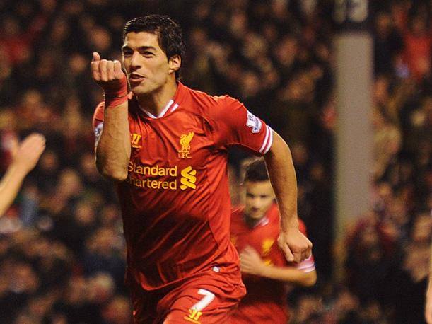 Luis Suarez fue el jugador de la fecha al marcar cuatro goles para Liverpool.