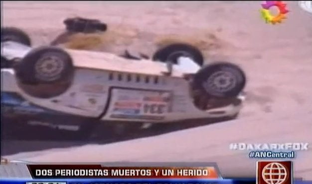 [VIDEO] Rally Dakar: Mueren dos periodistas y peruano resultó herido